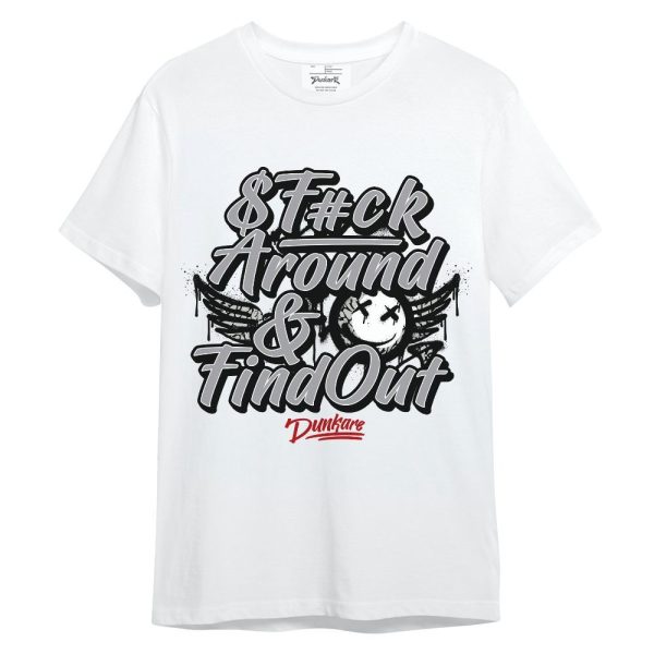 Cement Grey 3s Shirt, Fck Around Find Out Unisex Shirt Matching Jordan Shirt Jezsport.com