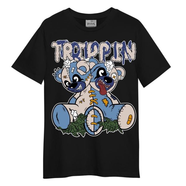 High OG First In Flight 1s Shirt - Trippin Bear Shirt Unisex Matching Jordan Shirt Jezsport.com