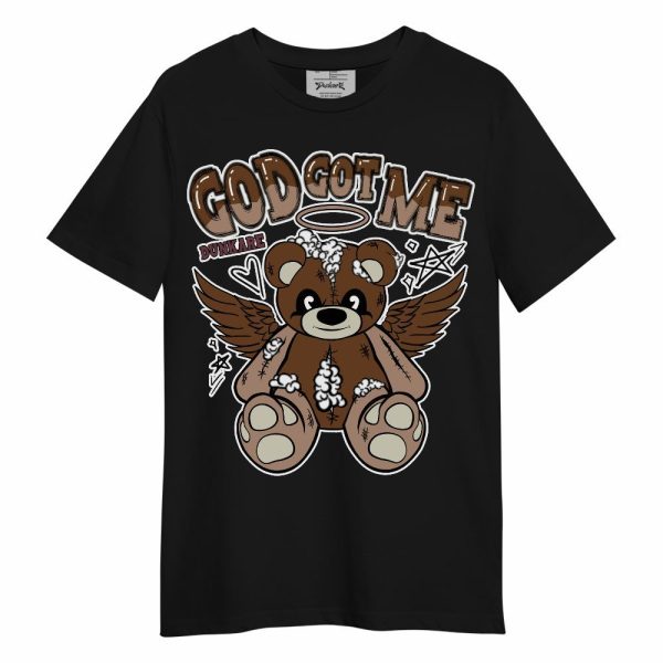 Archaeo Brown 3s Shirt - Gods Guides Me Bear Unisex Shirt Matching Jordan Shirt Jezsport.com