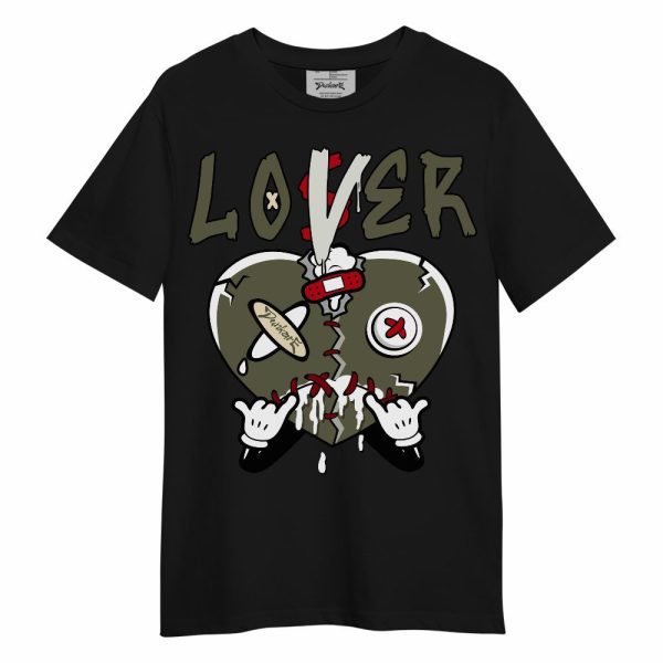 Low OG Medium Olive 1s Shirt, Loser Lover Drip Heart Unisex Shirt Matching Jordan Shirt Jezsport.com