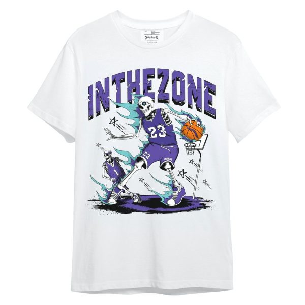 Low Hornets 1s Shirt, 23 G.O.A.T Skeleton Basketball Unisex Shirt Matching Jordan Shirt Jezsport.com