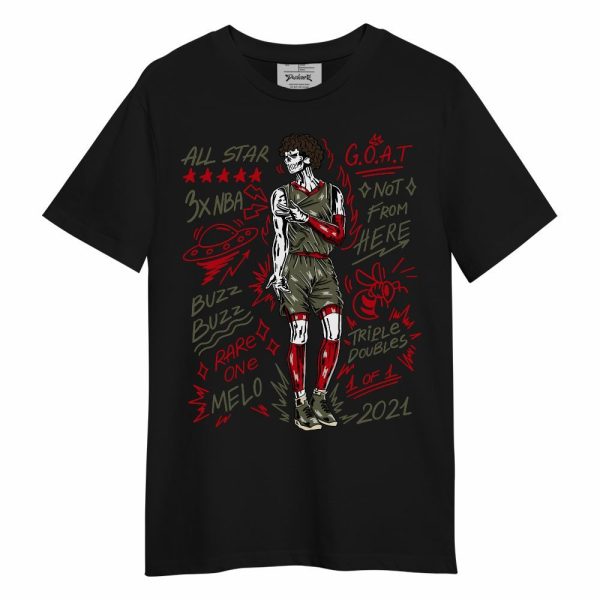 Low OG Medium Olive 1s Shirt - Not 'ere Skeleton Unisex Shirt Matching Jordan Shirt Jezsport.com