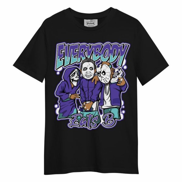 Low Hornets 1s Shirt - Everybody Eatin Bro Graphic Unisex Shirt Matching Jordan Shirt Jezsport.com