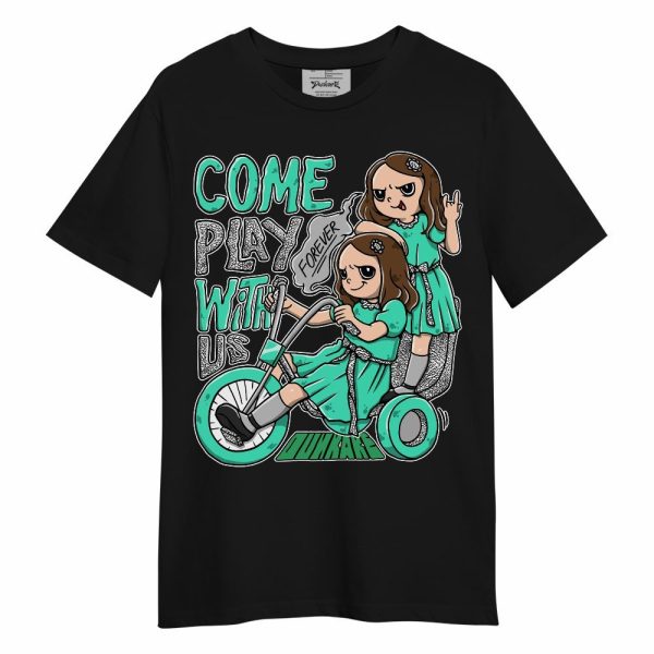 Black Green Glow 3s Shirt - Come Hangout Halloween Unisex Shirt Matching Jordan Shirt Jezsport.com