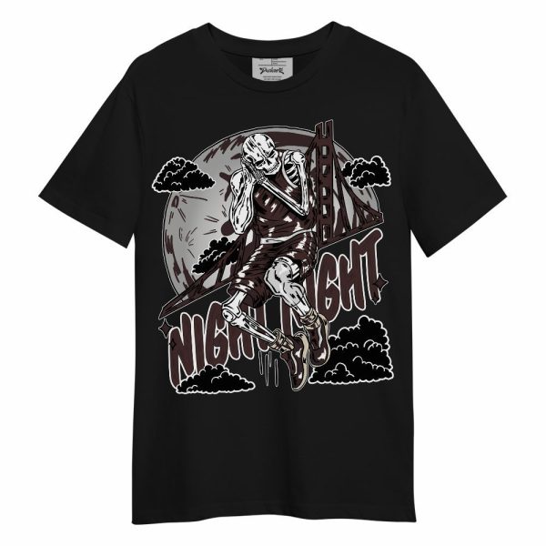 Burgundy Crush 3s Shirt - Seeya Skeleton Unisex Shirt Matching Jordan Shirt Jezsport.com