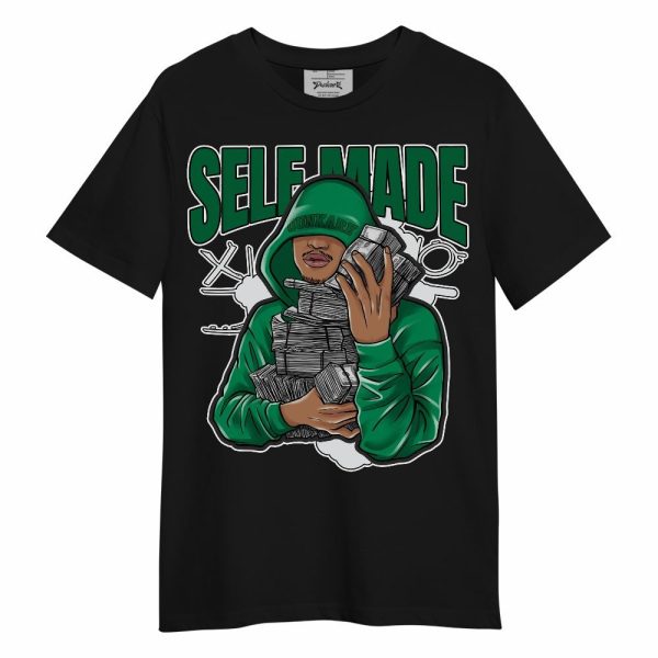 Mid Lucky Green 1s Shirt - Selfmade Unqiue Unisex Shirt Matching Jordan Shirt Jezsport.com