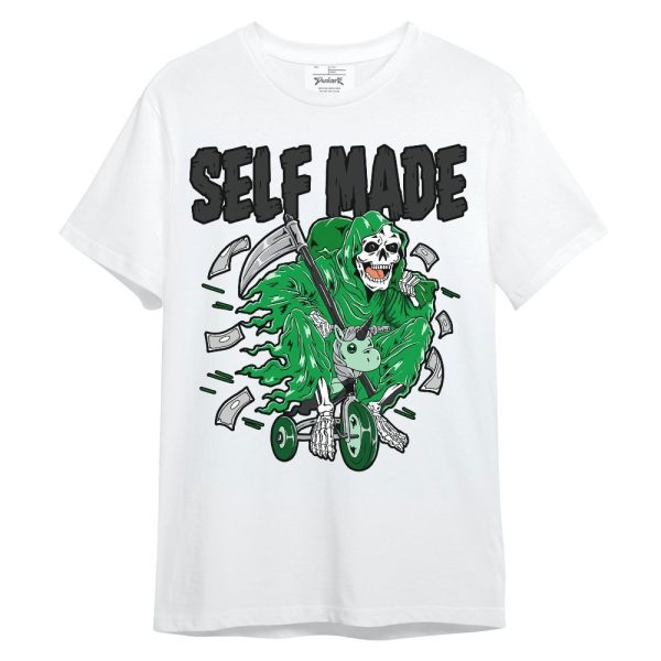 Low Lucky Green 1s Shirt - Self Make Skeleton Unisex Shirt Matching Jordan Shirt Jezsport.com