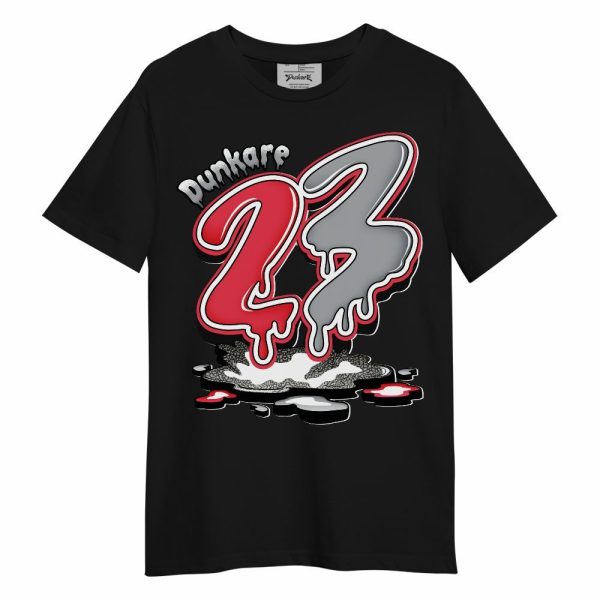 Black Cement 3s Shirt, 23 Drip Unisex Shirt Matching Jordan Shirt Jezsport.com