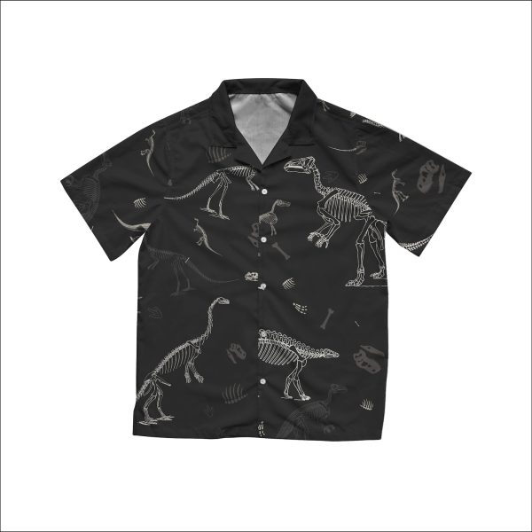 Dino Fossil Hawaiian Shirt, Summer Shirt For Men and Women Jezsport.com