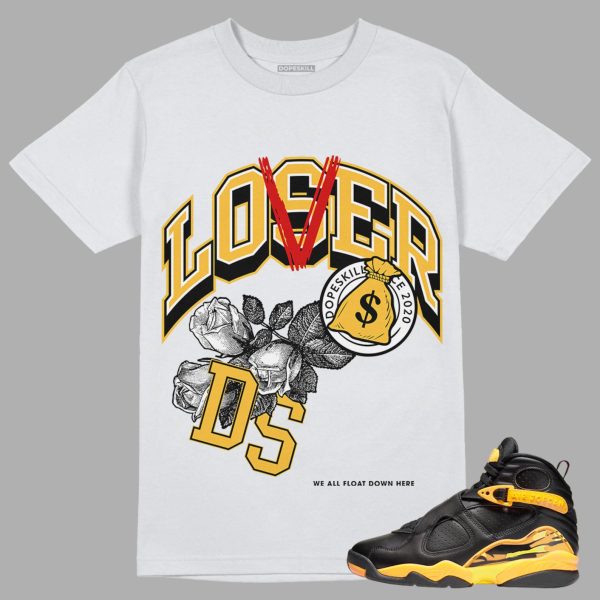 Loser Lover Unisex Shirt Match Taxi Yellow Black 8s Jezsport.com