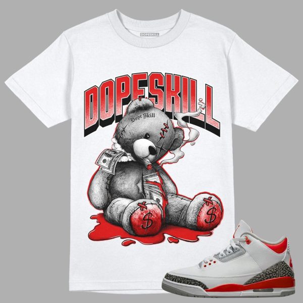 Sick Bear Unisex Shirt Match Jordan 3 Fire Red Jezsport.com