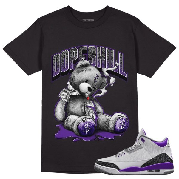 Sick Bear Unisex Shirt Match Jordan 3 Dark Iris Jezsport.com