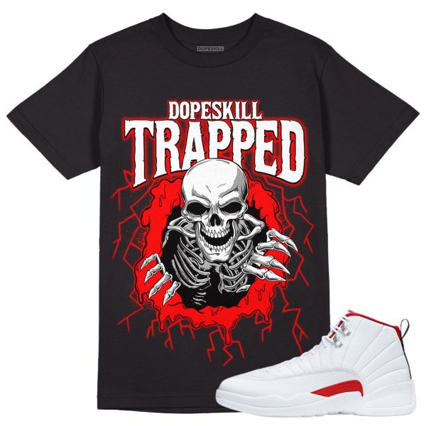 Trapped Halloween Unisex Shirt Match Jordan 12 Twist Jezsport.com