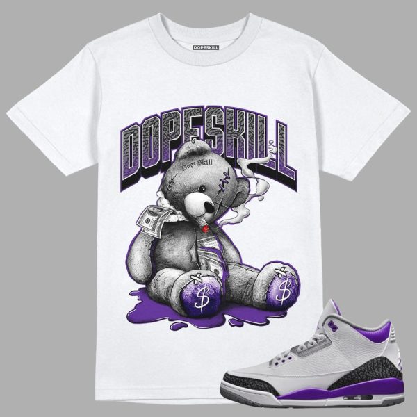 Sick Bear Unisex Shirt Match Jordan 3 Dark Iris Jezsport.com