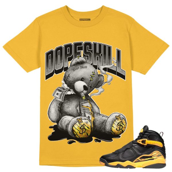 Sick Bear Unisex Shirt Match Taxi Yellow Black 8s - Taxi T-shirt Jezsport.com