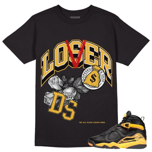 Loser Lover Unisex Shirt Match Taxi Yellow Black 8s Jezsport.com