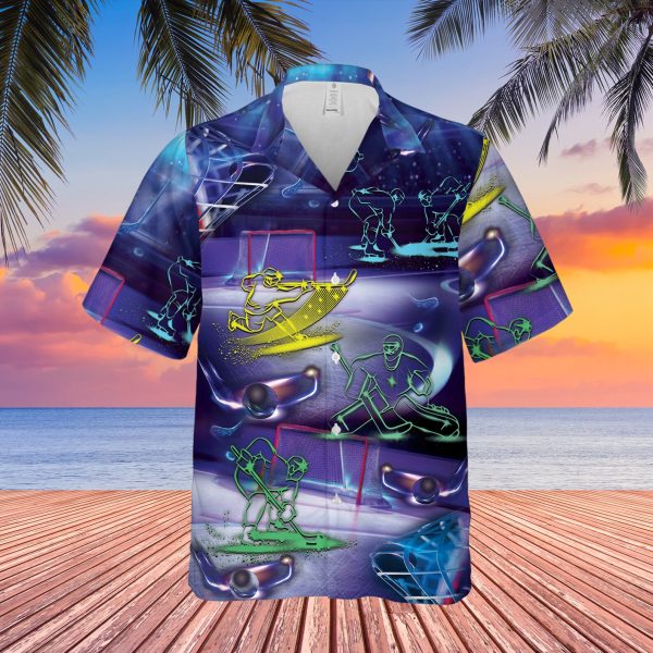 Hockey Lover Hawaiian Shirt, Hawaii Shirt, Summer Shirt For Men and Women Jezsport.com