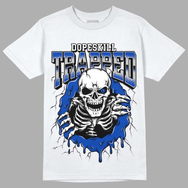 Trapped Halloween Unisex Shirt Match Jordan 5 Racer Blue Jezsport.com