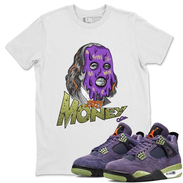 Dirty Money Unisex Tees - Sneaker T-Shirt To MatchShirt - 4s Canyon Purple Jezsport.com