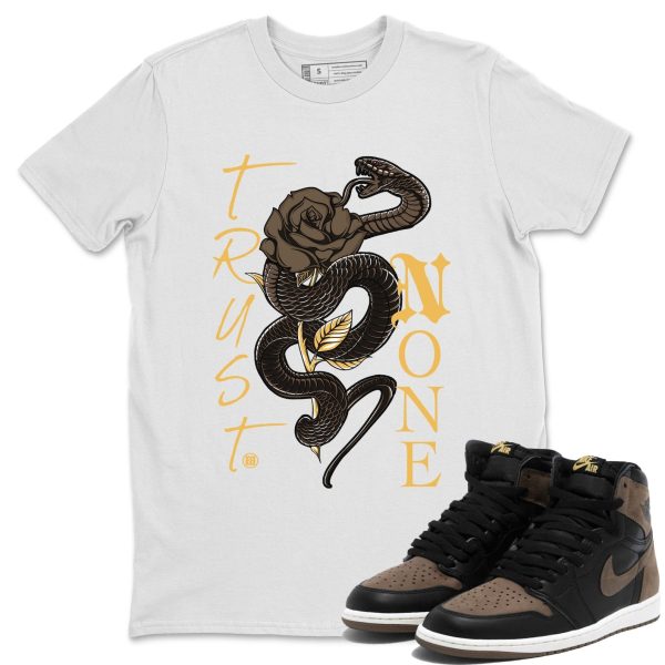 Trust None Unisex Tees - Sneaker T-Shirt To MatchShirt - 1s Palomino Jezsport.com