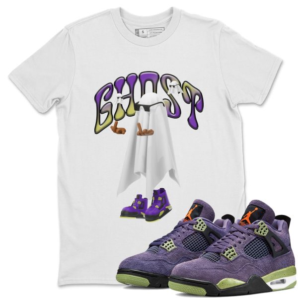 Ghost Gang Unisex Sneaker Tee Unisex Tees - Sneaker T-Shirt To Match 4s Canyon Purple Jezsport.com