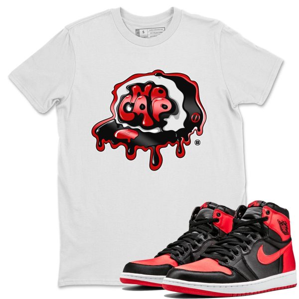 No Cap Unisex Short Sleeve Crew Neck Sneaker Tee To Match 1s Satin Bred Jezsport.com