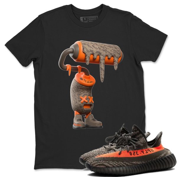 3D Paint Roller Unisex T-Shirt - Sneaker Shirt To Match Yeezys 350 Carbon Beluga Jezsport.com