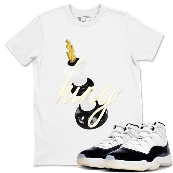 3D KingUnisex Crew Neck Sneaker Matching Tee Shirt To Match 11s Gratitude Jezsport.com