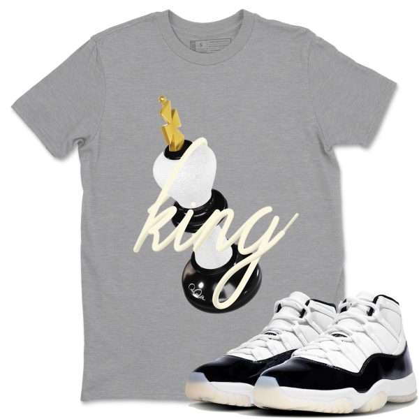 3D KingUnisex Crew Neck Sneaker Matching Tee Shirt To Match 11s Gratitude Jezsport.com