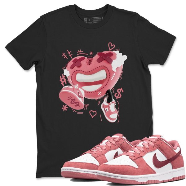 Walk In Love Unisex Crew Neck Sneaker Matching Tee Shirt To Match Dunks Valentine's Day 2024 Jezsport.com