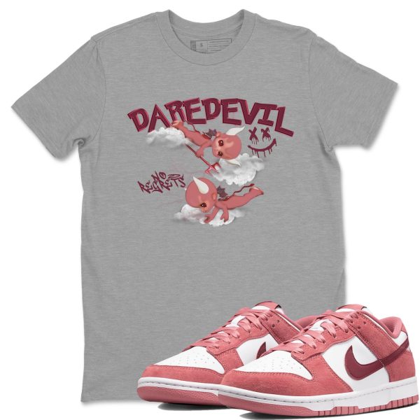 Dare Devil Sneaker Tee - Casual Unisex Cotton Sneaker T-Shirt To Match Dunks Valentine's Day Jezsport.com