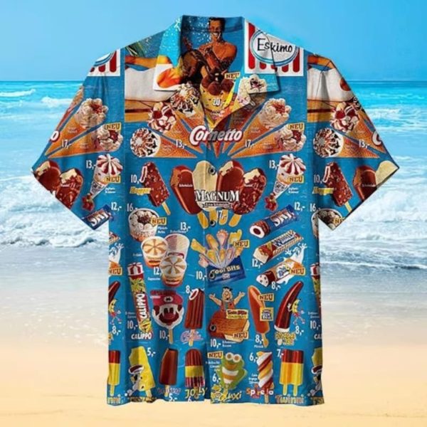 Ice Cream Hawaiian Shirt, Hawaii Shirt, Summer Shirt For Men and Women Jezsport.com