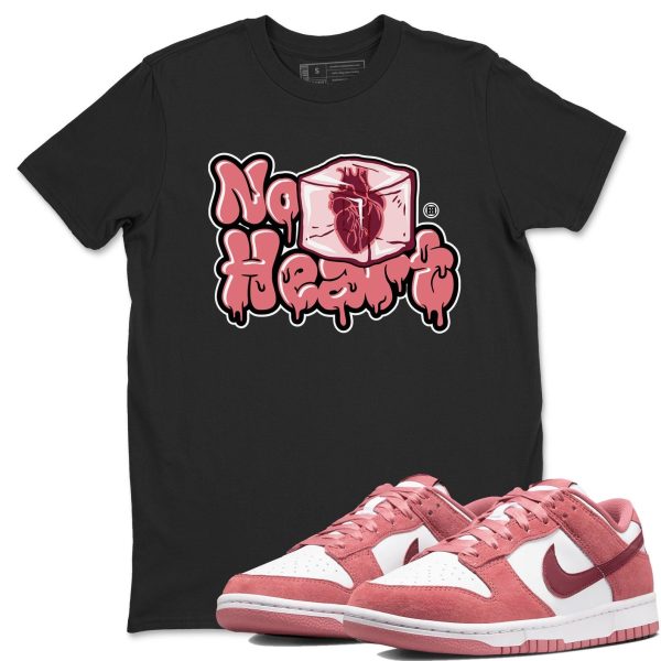 No Hearts Sneaker Tee - Casual Unisex Cotton Sneaker T-Shirt To Match Dunks Valentine's Day Jezsport.com