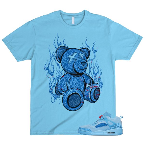 Spizike Houston Oilers Football Fountain Blue University Red Low T Shirt Match LIT Carolina Blue Jezsport.com