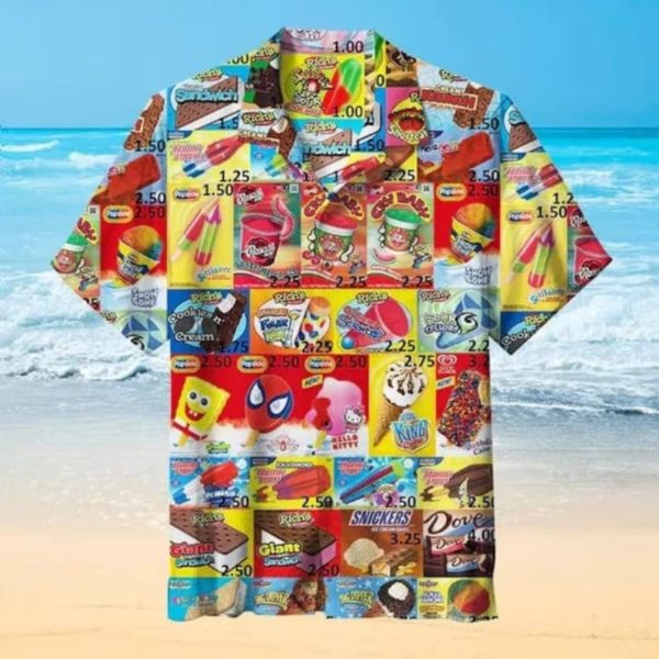 Ice Cream Hawaiian Shirt, Hawaii Shirt, Summer Shirt For Men and Women Jezsport.com