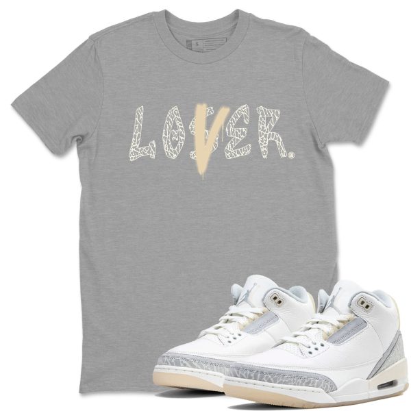 Loser Lover Sneaker Tee - Unisex Cotton Sneaker Shirts To Match Jordans 3s Craft Ivory Jezsport.com