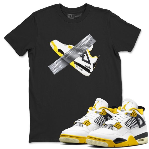 Duct Tape Streetwear Brand Shirts To Match Jordans 4s Vivid Sulfur Jezsport.com