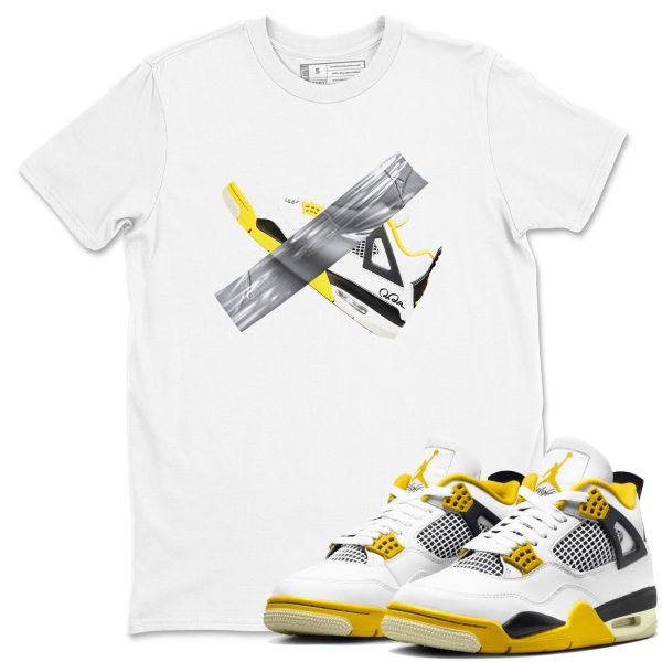 Duct Tape Streetwear Brand Shirts To Match Jordans 4s Vivid Sulfur Jezsport.com