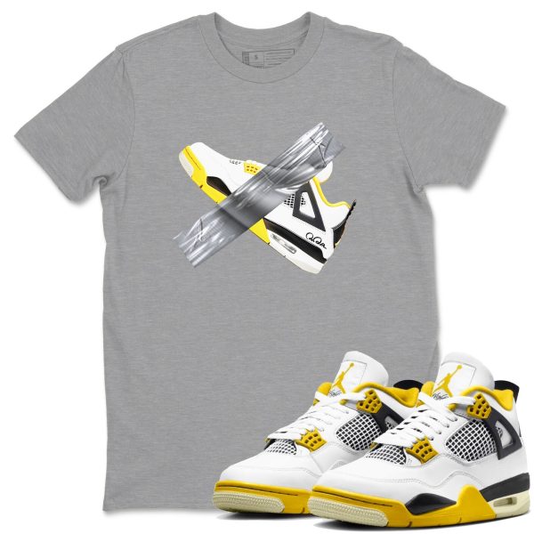 Duct Tape Streetwear Brand Shirts To Match Jordans 4s Vivid Sulfur Jezsport.com