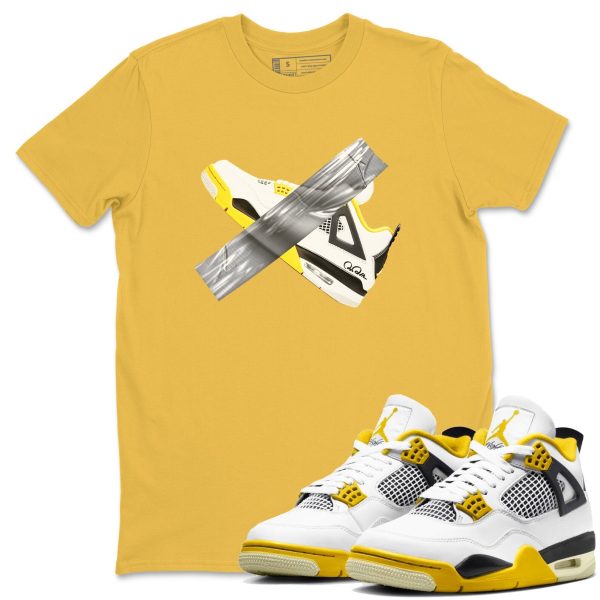 Duct Tape Streetwear Brand Shirts To Match Jordans 4s Vivid Sulfur Jezsport.com