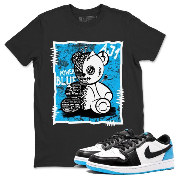 Vintage Bear Streetwear Shirts To Match Jordans 1s Powder Blue Jezsport.com