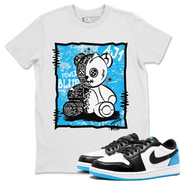 Vintage Bear Streetwear Shirts To Match Jordans 1s Powder Blue Jezsport.com