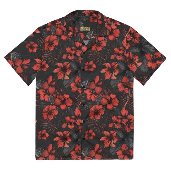 Premium Lightweight Button-Up Shirt, Roses Hawaiian Shirt, Summer Shirt For Men and Women Jezsport.com