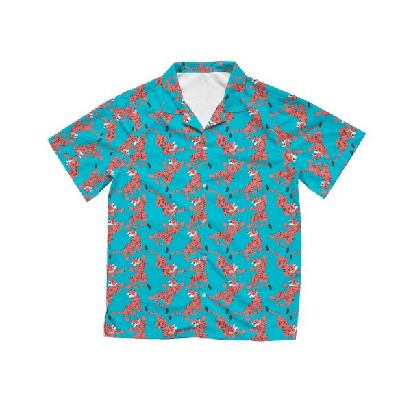 Tiger Pattern Hawaiian Shirt, Summer Shirt For Men and Women Jezsport.com