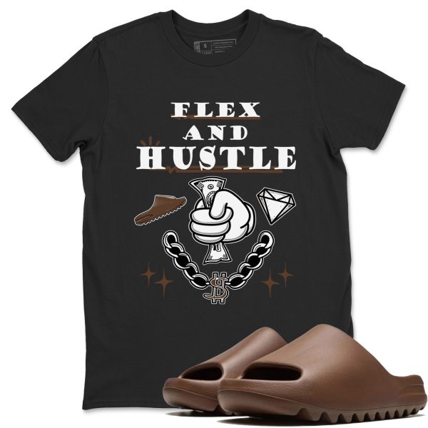 Flex And Hustle Unisex Shirts To Match Jordans Slide Flax Jezsport.com