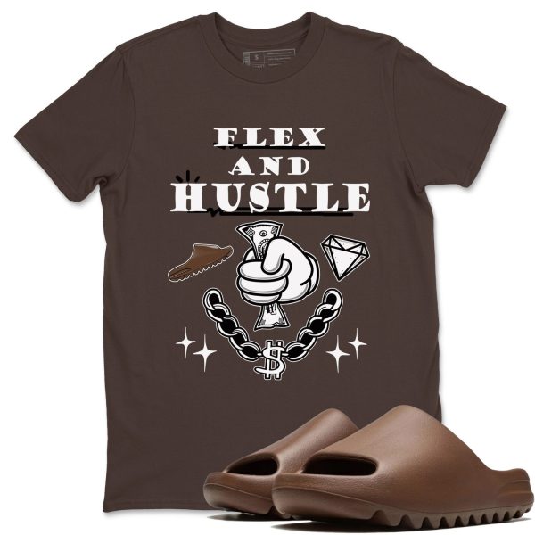 Flex And Hustle Unisex Shirts To Match Jordans Slide Flax Jezsport.com