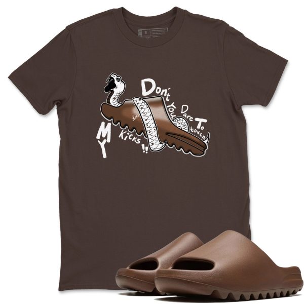 Don't Touch My Kicks Unisex Shirts To Match Jordans Slide Flax Jezsport.com