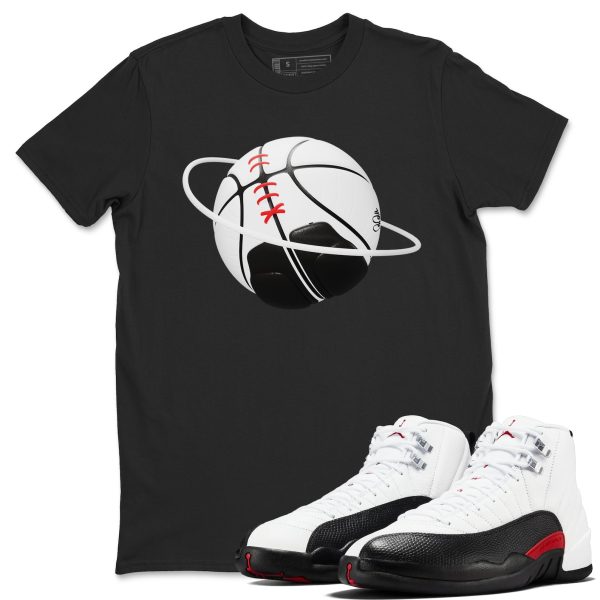 Basketball Planet Unisex Shirts To Match Jordans AJ12 Taxi Flip Jezsport.com