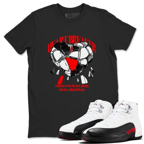 Heart Breaker Unisex Shirts To Match Jordans AJ12 Taxi Flip Jezsport.com