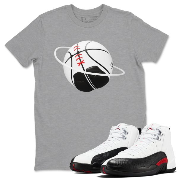 Basketball Planet Unisex Shirts To Match Jordans AJ12 Taxi Flip Jezsport.com